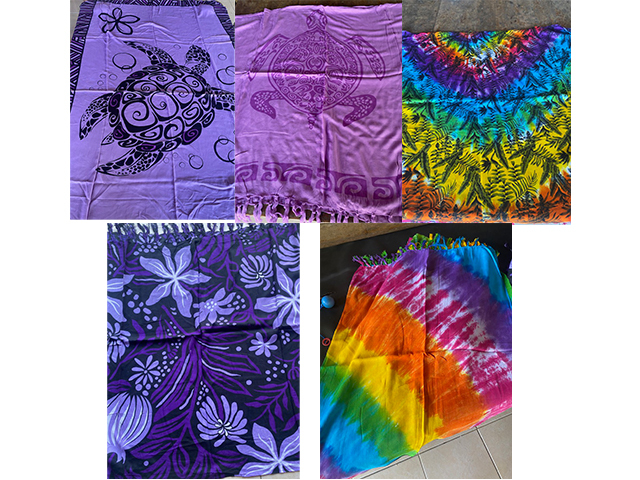 SARONG SOLD QTY5