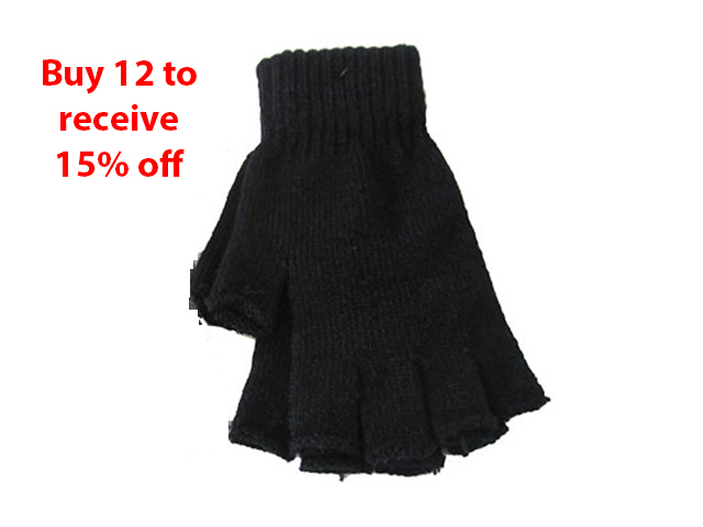 FINGERLESS GLOVES LADIES MEDIUM