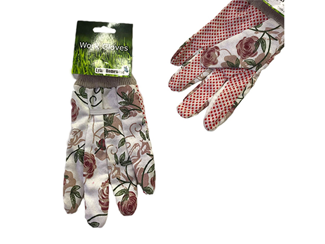 GLOVES LADYS COTTON GRIP