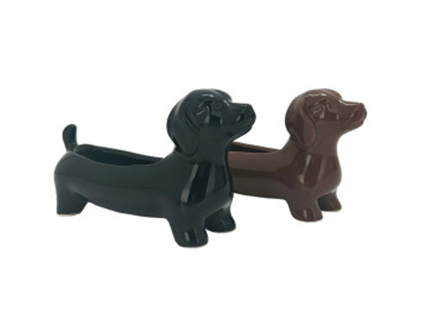 POT DOG 20.5X6.5X11.5CM 2ASST QTY 4