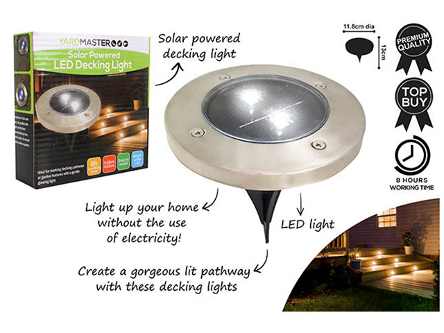 LED DECKING LIGHT 13X11.8CM