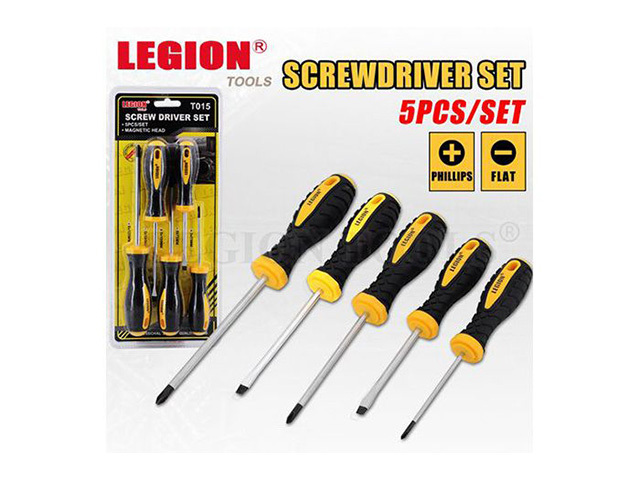 SCREWDRIVER MAGNETIC HEAD PACK 5