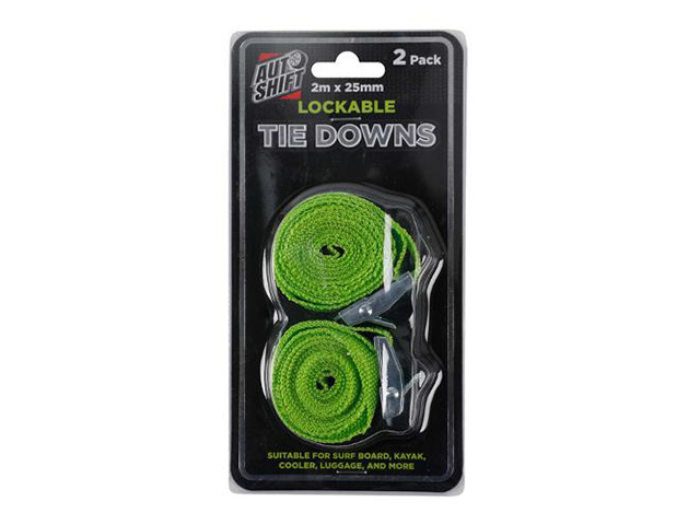 TIE DOWN LOCKABLE 25MX25MM PK2