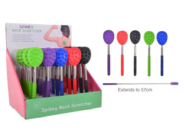 SPIKEY BACK SCRATCHER 5ASST UN25