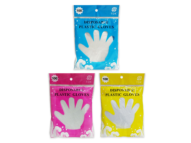GLOVES DISPOSABLE 100PK SOLD QTY12