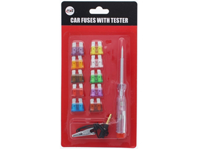 CAR FUSES WITH TESTER