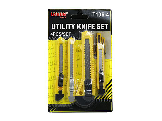 KNIFE UTILITY SET PACK 4