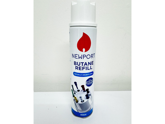 NEWPORT BUTANE GAS REFILL 300ML UN12