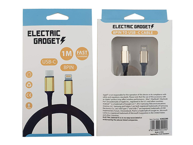 ELECTRICAL APPLE 8 PIN TO USB