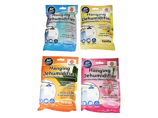 SCENTED HANGING DEHUMIDIFIER 4ASST
