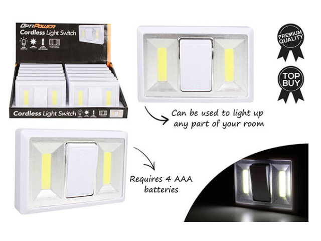 OPTI LIGHT COB SWITCH LIGHT 3W UN12