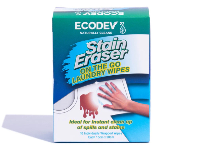 ECODEV LAUNDRY WIPES BOX10