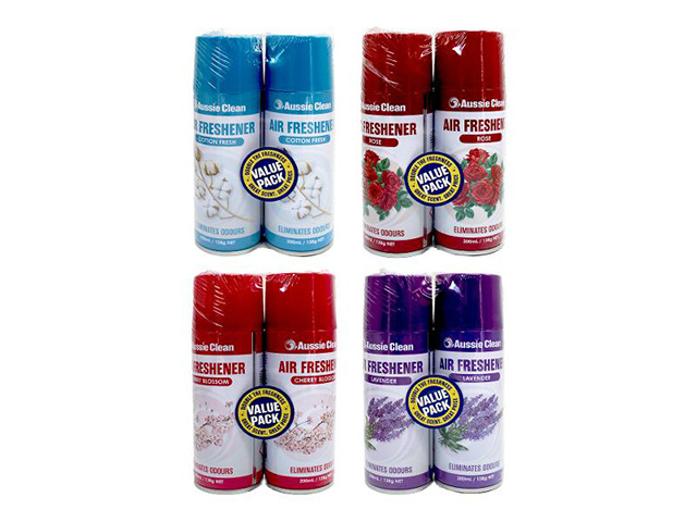 AUSSIE CLEAN AIR FRESHENER PACK 2X200G SOLD QTY12