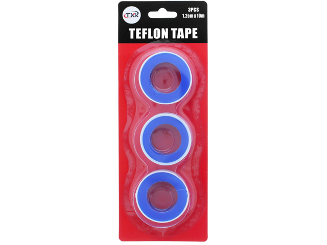 TAPE TEFLON 1.2CMX10M 3PC