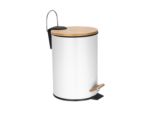BAMBOO LID 3L STEP BIN