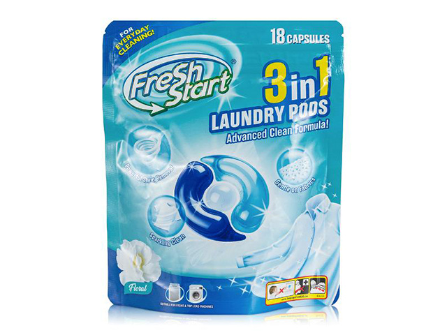 AUSSIE CLEAN LAUNDRY PODS 3 IN 1 18PK
