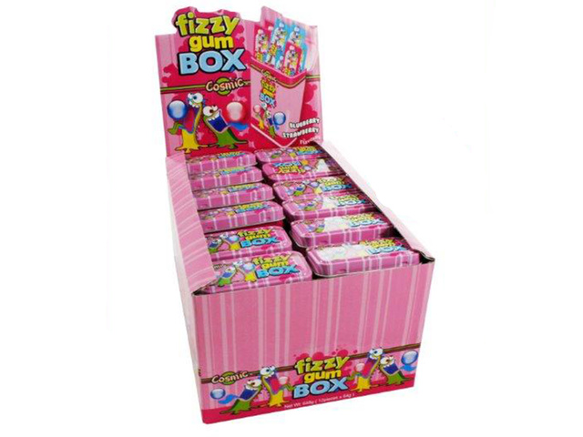 COSMIC FIZZY GUM BOX UN12