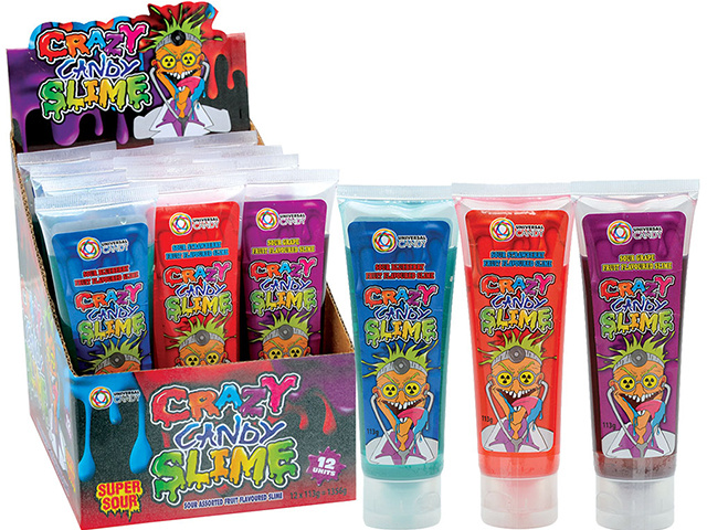 TROLLI CRAZY CANDY SLIME 113GM UN12