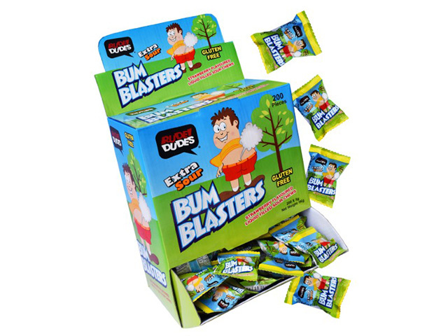 RUDE DUDES BUM BLASTER CHEWS 5G UN200