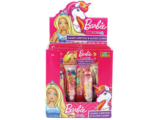 BARBIE CANDY LIPSTICK AND GLOSS 25G UN12