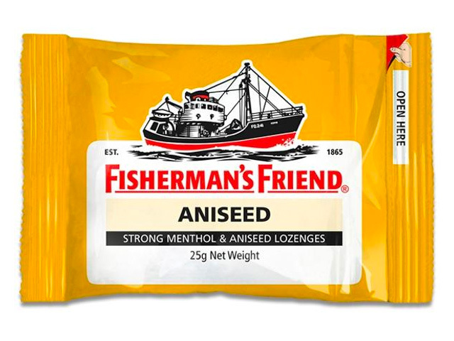 FISHERMAN MENTHOL ANISEED 25G UN12