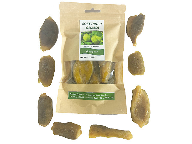SOFT DRIED GUAVA 100G SOLD QTY 6