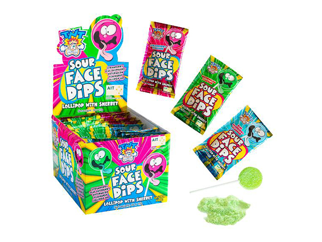 TNT SOUR FACE DIPS 15G UN36