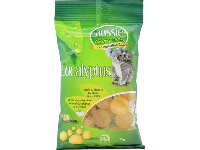 AUSSIE DROP EUCALYPTUS 70G UN24