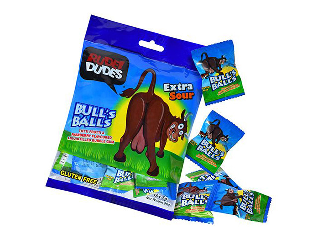 RUDE DUDES BULLS BALLS BAG 80G SOLD QTY 24