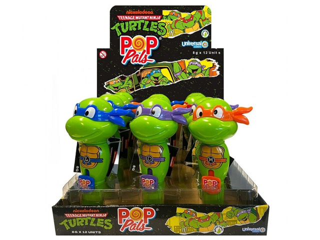 TEENAGE MUTANT NINJA TURTLES POP PALS 8G UN12
