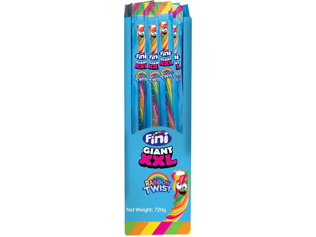 GIANT XXL RAINBOW TWISTS 30G UN24