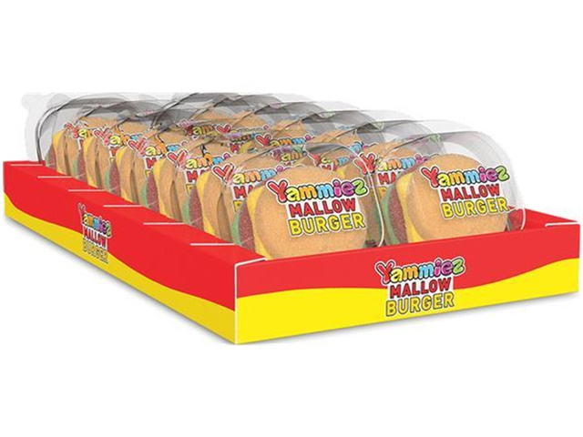 YAMMIEZ SOUR MALLOW HOTDOG 50G UN12