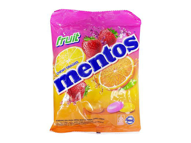 MENTOS 135G FRUITY
