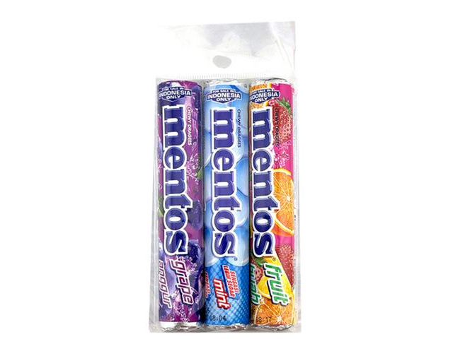 MENTOS MIXED ROLL PK3