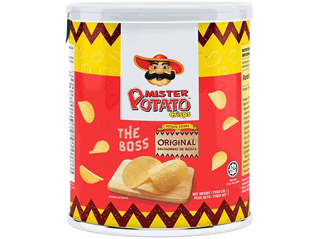 MISTER POTATO CRISPS ORIGINAL 35G UN20