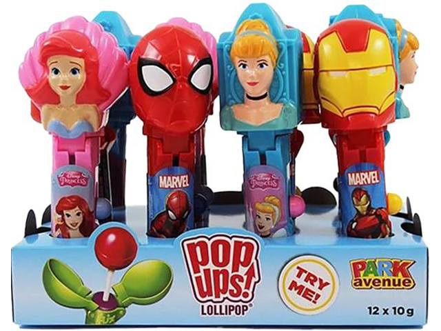 ASSORTED DISNEY POP UPS W/JELLY B 10G UN12