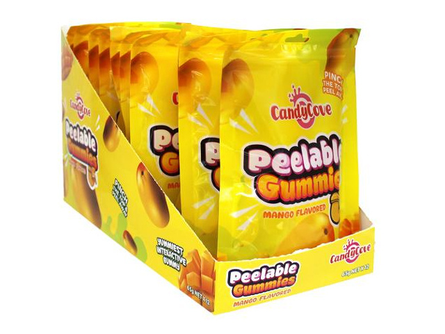CANDYCOVE PEELABLE MANGO 65G UN12