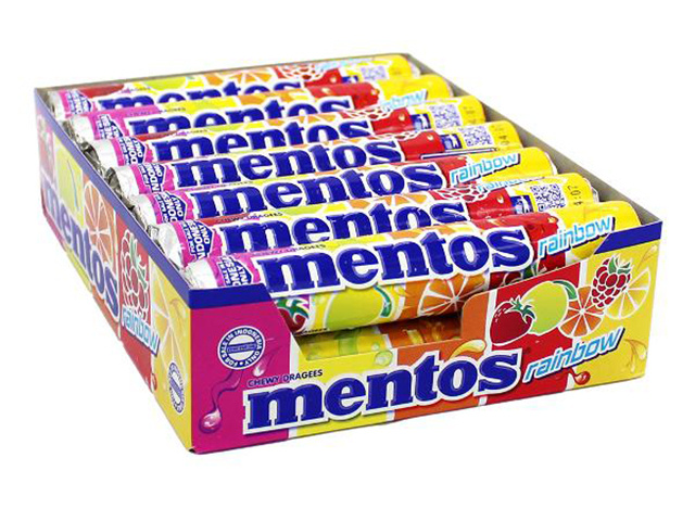 MENTOS RAINBOW ROLL 29G UN14