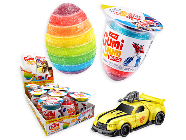 GUMI YUM SURPRISE TRANSFORMERS 22G UN18