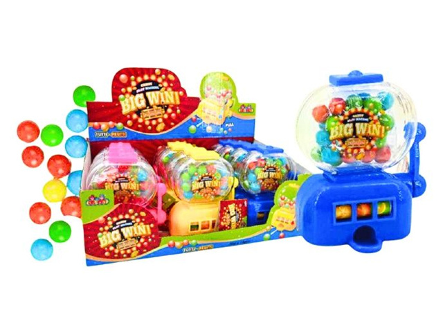 KIDS FRENZY CANDY SLOT MACHINE 30G UN12