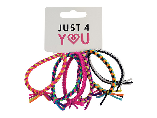 ELASTIC BRIGHTS MIX 5MM 6PK SOLD QTY12