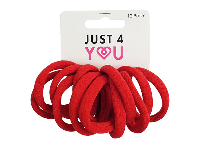 ELASTIC 8MM SFTCH RED 12PK UN12
