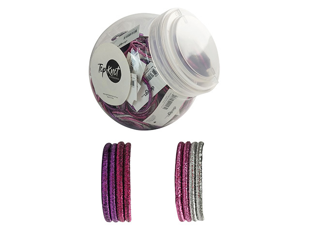 ELASTIC METALLIC THIN 4PK SOLD IN TUB 80