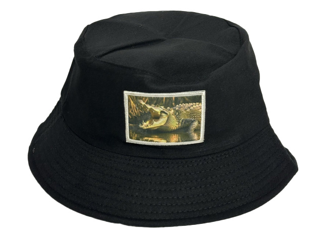 CROCODILE BUCKET HAT