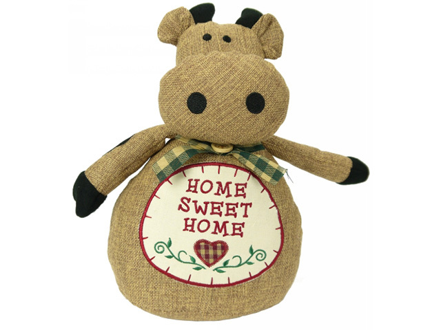 COW DOORSTOP 29CM