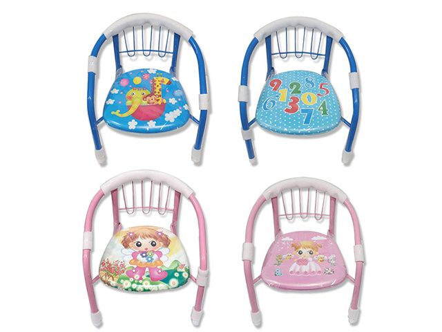 KIDS CHAIR CARTOON DSN 37X40CM SOLD QTY 14 ONLY