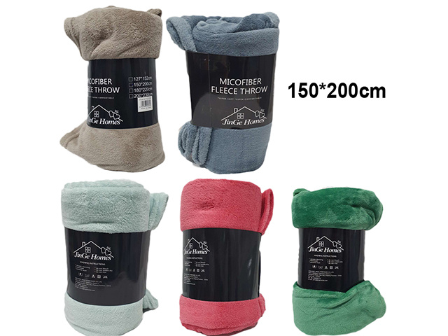 WINTER FLEECE BLANKET 150X200CM