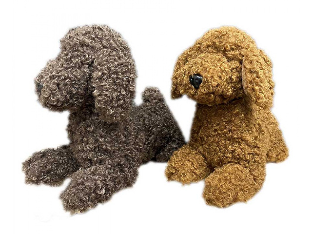 DOG DOORSTOP 31X15X28CM 2ASST