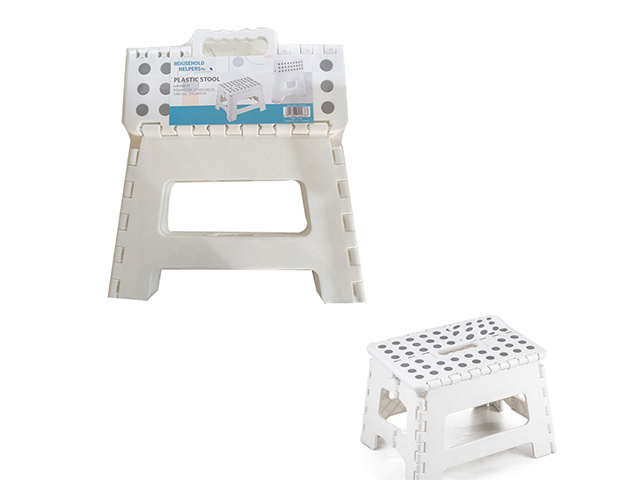 PLASTIC STOOL OPEN SIZE 29X22CM