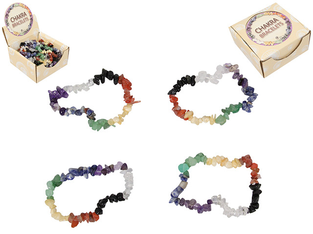 CHAKRA BRACELETS ASSTD UN25